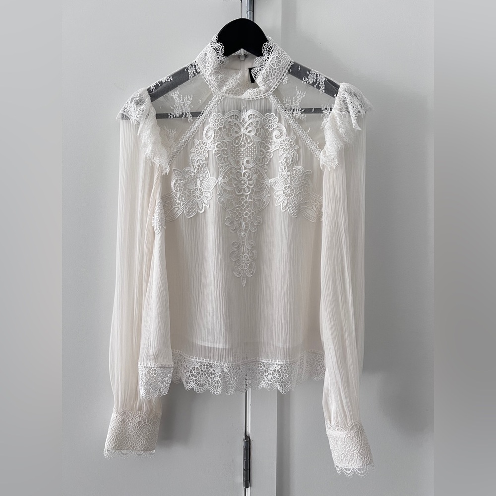 The Kooples Lace Top size 1